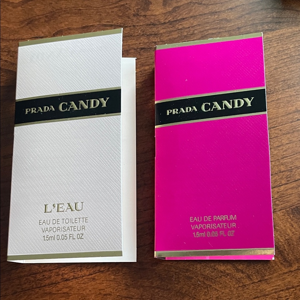Prada Candy L'Eau and Eau de Parfum Set - Cream and Pink